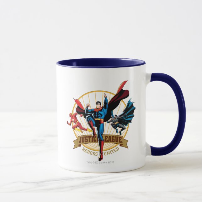 Gerechtigkeitsliga Heroes United Tasse (Rechts)