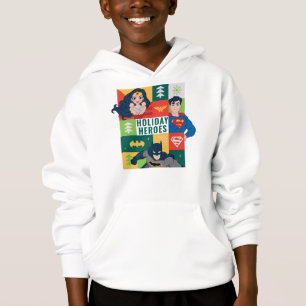 Gerechtigkeitsliga Holiday Collage Hoodie