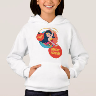 Gerechtigkeitsliga Woman Holiday Bauble Hoodie