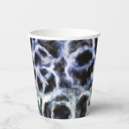 gerecycelt Indigo shibori: Pappbecher