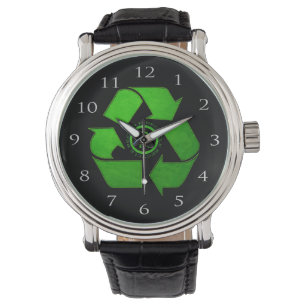 Gerecycelt Logo von Shirley Taylor Armbanduhr