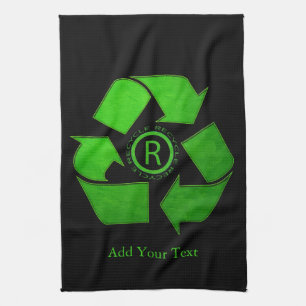 Gerecycelt Logo von Shirley Taylor Handtuch