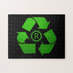 Gerecycelt Logo von Shirley Taylor Puzzle