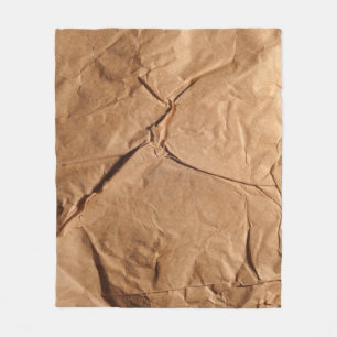 Gerecycelt Packpapier. Textur. Fleecedecke