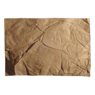 Gerecycelt Papier: Öko-freundliche Textur. Kissenbezug