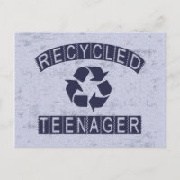 Gerecycelt Teenager
