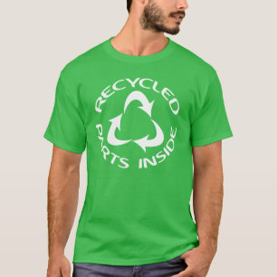 Gerecycelt Teile innen T-Shirt
