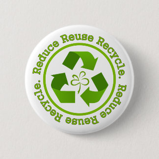 Gerecycelt Wiederverwendung reduzieren Button