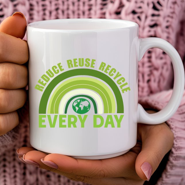 Gerecycelt Wiederverwendung reduzieren Kaffeetasse (Von Creator hochgeladen)