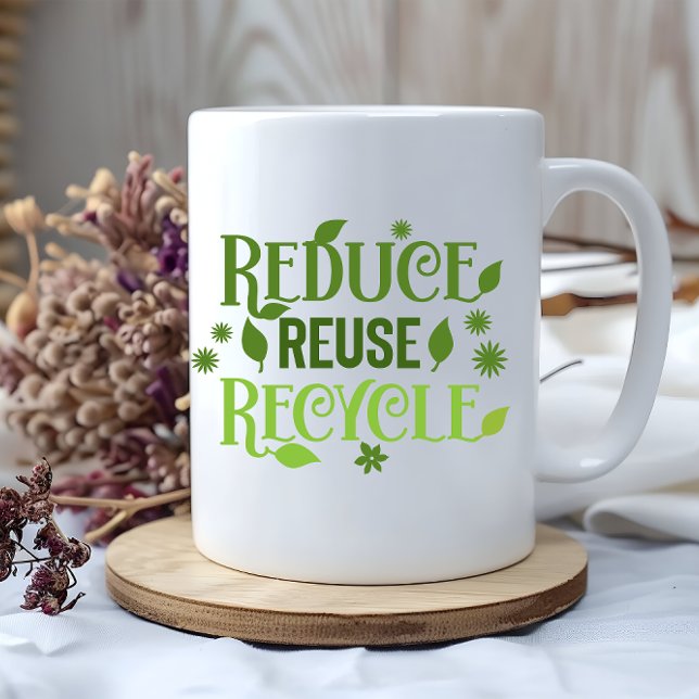 Gerecycelt Wiederverwendung reduzieren Kaffeetasse (Von Creator hochgeladen)