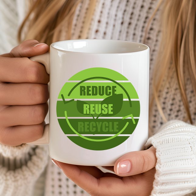 Gerecycelt Wiederverwendung reduzieren Kaffeetasse (Von Creator hochgeladen)