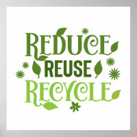 Gerecycelt Wiederverwendung reduzieren