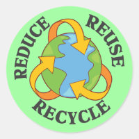 Gerecycelt Wiederverwendung reduzieren