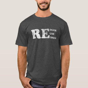 Gerecycelt Wiederverwendung reduzieren T-Shirt