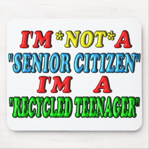 Gerecycelter Jugendlicher Mousepad