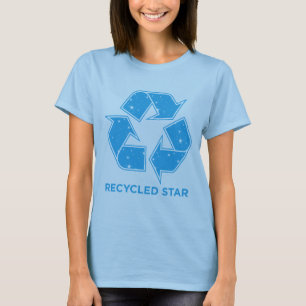 Gerecycelter Stern T-Shirt