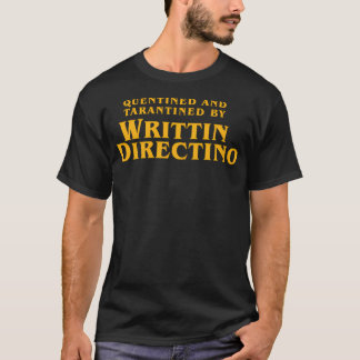 gerendert und durch schriftliche Anweisung fixiert T-Shirt