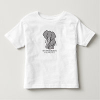 Gerettet afrikanische Elefanten - bedrohte Tiergra