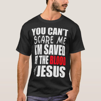 Gerettet durch das Blut Jesu Christlich T-Shirt