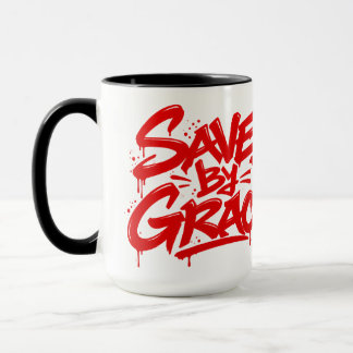 Gerettet durch Gnade Tasse