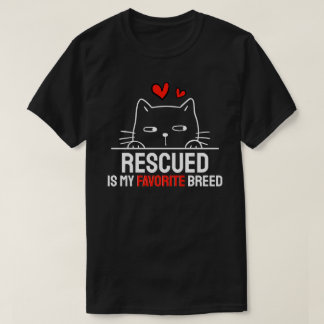 Gerettet ist meine Lieblingsrasse T-Shirt