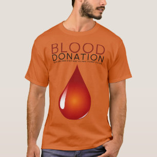 Gerettet Leben geben Chance Blutspende T-Shirt