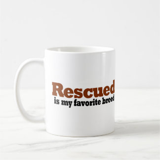 Gerettet meine Lieblingszucht Tasse