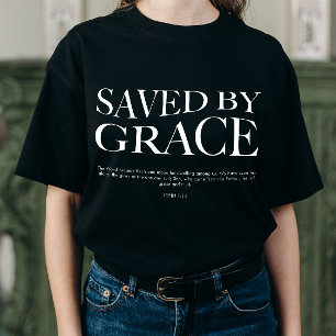 Gerettet nach Grace   Christliches ästhetisches Au T-Shirt