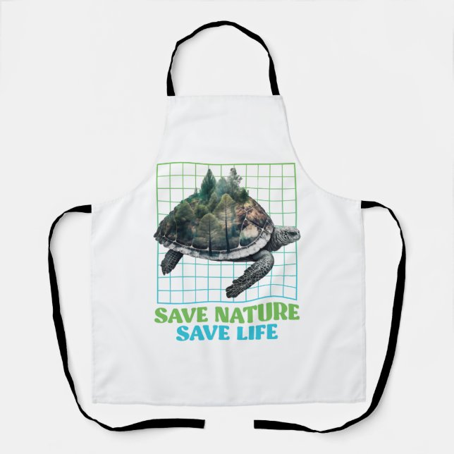 Gerettet Naturschutzgebiete Umwelt Schürze (Vorderseite)
