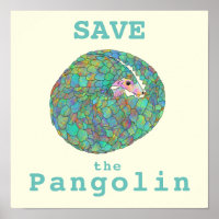 Gerettet Pangolin gefährdete Tierfarben