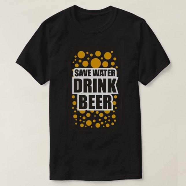 Gerettet Trinkbier 2 T-Shirt (Design vorne)