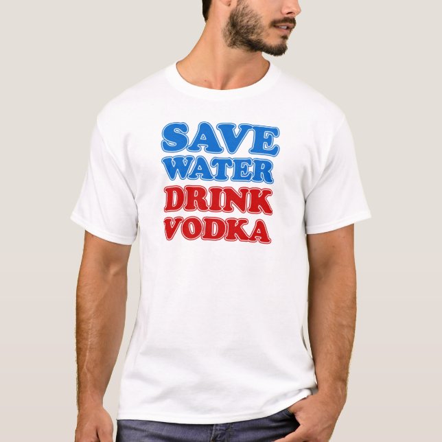 Gerettet Trinkwasser T-Shirt (Vorderseite)