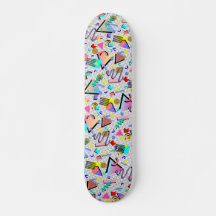 Gerettet vom Skate Deck 90s Party Design