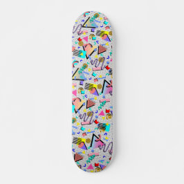 Gerettet vom Skate Deck 90s Party Design Skateboard