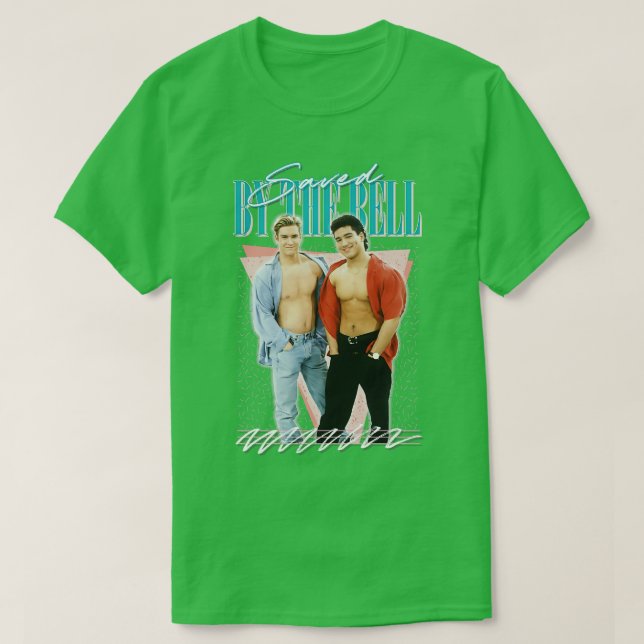 Gerettet von der Bell 90er Jahre gestyltes ästheti T-Shirt (Design vorne)