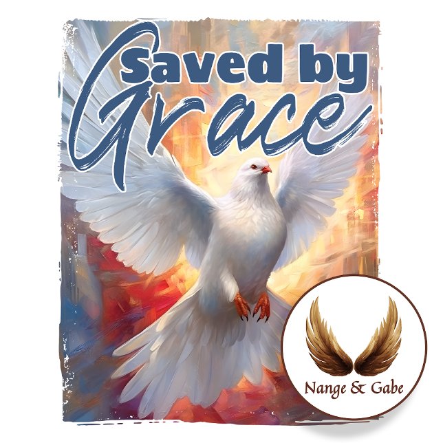 Gerettet von Grace - Embrace den Power der göttlic T-Shirt (Embrace the profound impact of God's Love and Grace with our 'Saved by Grace' t-shirt)