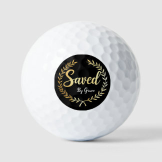 Gerettet von Grace Golf Balls - Geschenk für einen Golfball