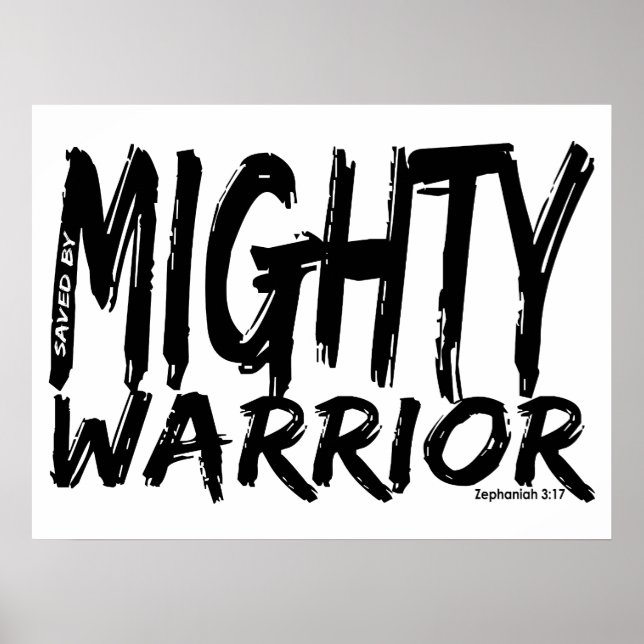 Gerettet von Mighty Warrior Poster (Vorne)