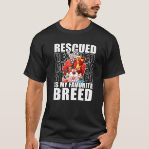 gerettet werden meine Lieblingskatzen Hunde T-Shirt