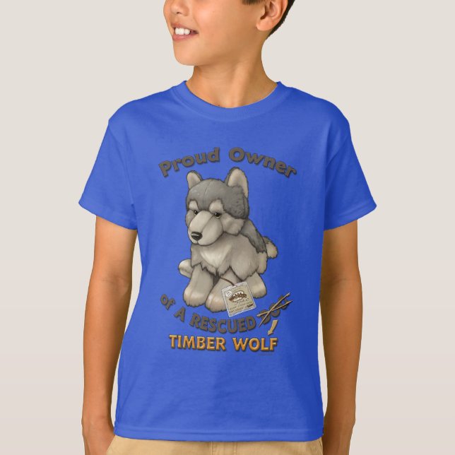 Geretteter Timberwolf T-Shirt (Vorderseite)
