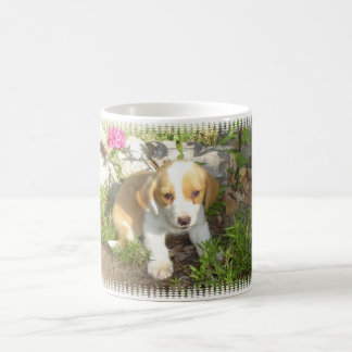 geretteter Welpe Kaffeetasse