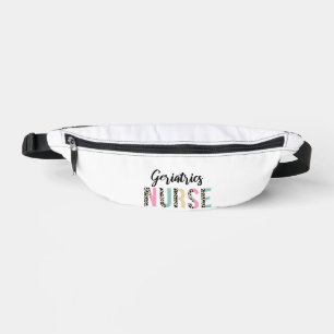 Geriatrics Nurse Cute Leopard Design - Funny Gift Bauchtasche