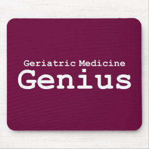 Geriatrische Medizin-Genie-Geschenke Mousepad