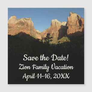 Gericht der Patriarchen I im Zion National Park Magnetkarte