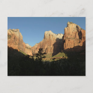 Gericht der Patriarchen I im Zion National Park Postkarte