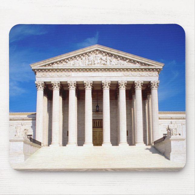 Gericht-Gebäude US, Washington DC, USA Mousepad (Vorne)