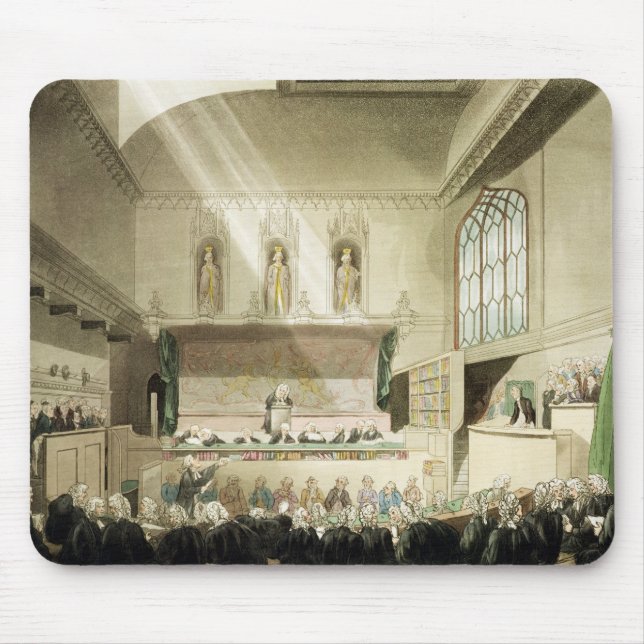 Gericht von Bench Königs, Westminster Hall Mousepad (Vorne)