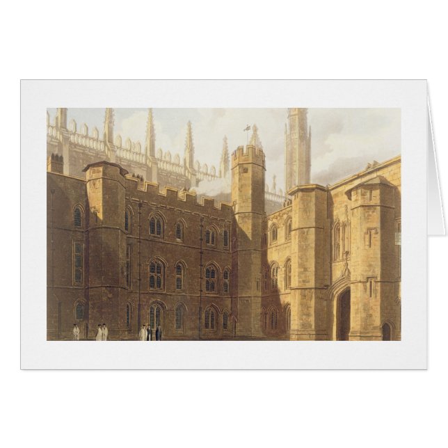 Gericht von College Königs, Cambridge, 'vom Hist (Vorderseite (Horizontal))