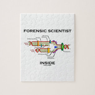 Gerichtliches Wissenschaftler-Innere Puzzle