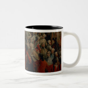 Gerichts-Bankett im Großen Vorzimmer Zweifarbige Tasse